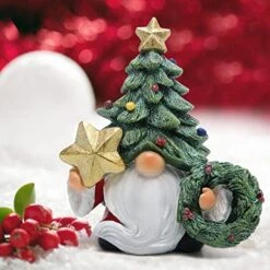 Hodao Christmas Gnomes Decorations Indoor Christmas Tree Gnomes Figurines Table Decorations Cute Christmas Gnomes Gifts (Christmas Color Gnome) -National Tree Company Sale Shop 51IwNM16ZuL