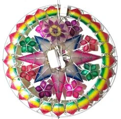 Gift Ko Tala 24.5 Inch Multi-Colored Capiz Parol Handmade Christmas Lantern Philippines 2021 9 Gift Ko Tala 24.5 Inch Multi-Colored Capiz Parol Handmade Christmas Lantern Philippines 2021 -National Tree Company Sale Shop 51JBctQ0h1L