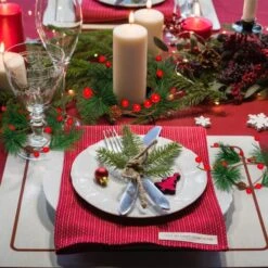 Olamtai Set Of 4 Christmas Candle Holder, Small Christmas Wreath 4pcs, Candle Holders With Christmas Candle Rings, Matte Black Christmas Candle Holders For Pillar Candles, Christmas Decorations Indoor -National Tree Company Sale Shop 51JNFGy2EtL