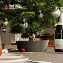 Tree Nest Christmas Tree Stand Base For 3ft 4ft 4.4ft Tabletop Live Christmas Small Tree Mini Christmas Tree Holder For Xmas Tree Home Decor Decoration Versatile Design Flower Plant Pots Baskets -National Tree Company Sale Shop 51JTHafE0qL. AC