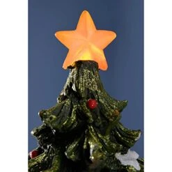 WeRChristmas Pre-Lit Led Christmas Tree Scene With Rotating Train Decoration, 32 Cm - Multi-Colour -National Tree Company Sale Shop 51JUIQWjtFL
