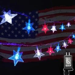 Twinkle Star 100 LED Star String Lights, Plug In Fairy String Lights Waterproof, Extendable For Indoor, Outdoor, Wedding Party, Christmas Tree, New Year, Garden Decoration, Warm White 22 Twinkle Star 100 LED Star String Lights, Plug In Fairy String Lights Waterproof, Extendable For Indoor, Outdoor, Wedding Party, Christmas Tree, New Year, Garden Decoration, Warm White -National Tree Company Sale Shop 51KP9uzaeoS. AC