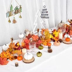 DearHouse 3 Pack Fall Garland Maple Leaf, 5.9Ft/Piece Hanging Vine Garland Artificial Autumn Foliage Garland Thanksgiving Decor For Home Wedding Fireplace Party Christmas 9 DearHouse 3 Pack Fall Garland Maple Leaf, 5.9Ft/Piece Hanging Vine Garland Artificial Autumn Foliage Garland Thanksgiving Decor For Home Wedding Fireplace Party Christmas -National Tree Company Sale Shop 51KodgL7uaL