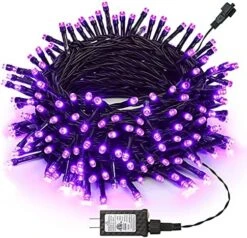 Joomer Purple Halloween Lights 100FT 300 LED Connectable Halloween String Lights With 8 Modes Timer Waterproof Plug-in Purple String Lights For Indoor Outdoor Halloween Decorations 30 Joomer Purple Halloween Lights 100FT 300 LED Connectable Halloween String Lights With 8 Modes Timer Waterproof Plug-in Purple String Lights For Indoor Outdoor Halloween Decorations -National Tree Company Sale Shop 51N7TVKq4nL. AC