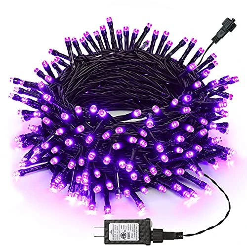 Joomer Purple Halloween Lights 100FT 300 LED Connectable Halloween String Lights With 8 Modes Timer Waterproof Plug-in Purple String Lights For Indoor Outdoor Halloween Decorations 3 Joomer Purple Halloween Lights 100FT 300 LED Connectable Halloween String Lights With 8 Modes Timer Waterproof Plug-in Purple String Lights For Indoor Outdoor Halloween Decorations