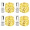 Homemory 4 Pack 20 Ft 60 LED Fairy Lights Battery Operated Christmas Lights With Remote Waterproof 8 Modes Firefly Twinkle String Lights For Party Bedroom Wedding Decorations -National Tree Company Sale Shop 51NTKuIfluL