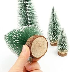Mini Christmas Tree, Small Bottle Brush Pine Tree For Xmas (Beige) 6 Mini Christmas Tree, Small Bottle Brush Pine Tree For Xmas (Beige) -National Tree Company Sale Shop 51OahR1WK5L. AC