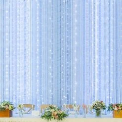 Twinkle Star 300 LED Window Curtain String Light Wedding Party Home Garden Bedroom Outdoor Indoor Wall Decorations, Warm White -National Tree Company Sale Shop 51OnLEMvukL. AC