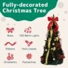 Prextex Premium 4 Ft Pre Decorated Christmas Tree With Lights - Pop Up Christmas Tree, 4ft Prelit Christmas Tree, 4ft Small Christmas Tree With Lights, 4ft Christmas Tree, Collapsible Christmas Tree -National Tree Company Sale Shop 51PNOWK5KhL