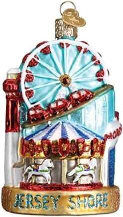 Old World Christmas Passport Glass Blown Ornament For Christmas Tree -National Tree Company Sale Shop 51RTbSZO7yL. AC