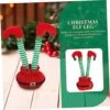 Abaodam 5pcs Christmas Elf Legs Statue Decor Astetic Room Decor Dining Table Centerpieces Festival Desktop Decorations Cotton Christmas Ornaments Elf Leg Adornment Red Chic -National Tree Company Sale Shop 51T6Tj0RewL