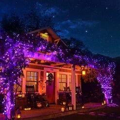 Joomer Purple Halloween Lights 100FT 300 LED Connectable Halloween String Lights With 8 Modes Timer Waterproof Plug-in Purple String Lights For Indoor Outdoor Halloween Decorations 20 Joomer Purple Halloween Lights 100FT 300 LED Connectable Halloween String Lights With 8 Modes Timer Waterproof Plug-in Purple String Lights For Indoor Outdoor Halloween Decorations -National Tree Company Sale Shop 51UUtZKRCZL