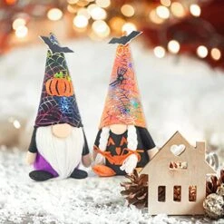 2 Pack Christmas Decorations Christmas Gnomes Decorations For Home - Fall Gnomes Tiered Tray Decor Christmas Table Ornaments, Pumpkin Witch Gnomes Christmas Decor -National Tree Company Sale Shop 51WqkOwR1GL