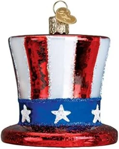 Old World Christmas Political Gifts Glass Blown Ornaments For Christmas Tree Star-Spangled -National Tree Company Sale Shop 51ZqNHRdBML. AC