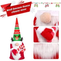 Gnome Christmas Tree Topper For Christmas Tree Decorations, Swedish Tomte Christmas Santa Holiday Home Decorations - 28 Inches -National Tree Company Sale Shop 51a7be6OZAL