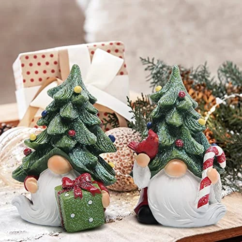 Hodao Christmas Gnomes Decorations Indoor Home Decor Christmas Tree Gnomes Figurines Table Decorations Cute Christmas Gnomes Gifts 4 Hodao Christmas Gnomes Decorations Indoor Home Decor Christmas Tree Gnomes Figurines Table Decorations Cute Christmas Gnomes Gifts - Image 2