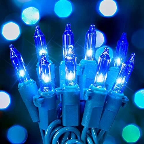 Hopolon Clear Christmas Lights Set 2PACK 50Count 13Feet Incandescent Bulb Mini String Lights For Indoor Christmas Tree Garland Birthday Wedding Festival Decor, Warm White 14 Hopolon Clear Christmas Lights Set 2PACK 50Count 13Feet Incandescent Bulb Mini String Lights For Indoor Christmas Tree Garland Birthday Wedding Festival Decor, Warm White - Image 12