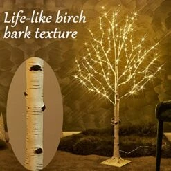 Fudios Lighted Birch Trees 4FT 200 LED Fairy Lights, Lit Artificial Twig Tree With Colorful And Warm White Lights Plug In For Home Christmas Wedding Party Decor Indoor Outdoor 17 Fudios Lighted Birch Trees 4FT 200 LED Fairy Lights, Lit Artificial Twig Tree With Colorful And Warm White Lights Plug In For Home Christmas Wedding Party Decor Indoor Outdoor -National Tree Company Sale Shop 51azIeOhDcL