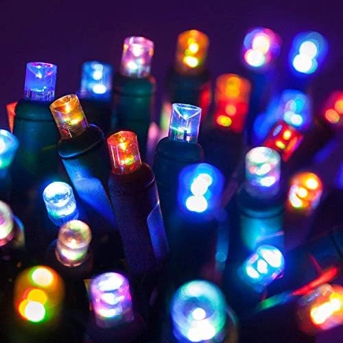 70 5mm Green And Blue LED Christmas Mini Light Set, 24' Blue LED Christmas Lights Green Christmas Lights LED Holiday Lights Outdoor Christmas String Lights 7 70 5mm Green And Blue LED Christmas Mini Light Set, 24' Blue LED Christmas Lights Green Christmas Lights LED Holiday Lights Outdoor Christmas String Lights - Image 5