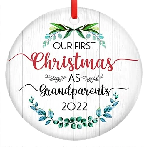 Christmas Tree Decorations Ornaments, Grandma, Nana Gifts For New Grandma, Gifts For First Time Grandma, Grandparent, Pregnancy Announcements Ornaments, Grandparents Ceramic Ornaments 10 Christmas Tree Decorations Ornaments, Grandma, Nana Gifts For New Grandma, Gifts For First Time Grandma, Grandparent, Pregnancy Announcements Ornaments, Grandparents Ceramic Ornaments - Image 8