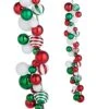 RAZ Imports Multicolor Mix Pattern Ball Christmas Garland 4 Feet Long -National Tree Company Sale Shop 51dUlzCezBL