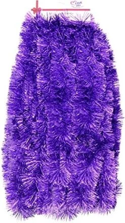 Love It Products Tinsel Garland 25 Ft, Perfect For Christmas, New Year's Eve Celebration, Wedding, Birthdays, Festivities, Special Events, Decorative Accents-1 White, 25 Ft. Long -National Tree Company Sale Shop 51doYvNbYS. AC