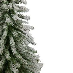 Northlight 18" Potted Flocked Downswept Mini Village Pine Medium Artificial Christmas Tree - Unlit -National Tree Company Sale Shop 51eYJVr2viL