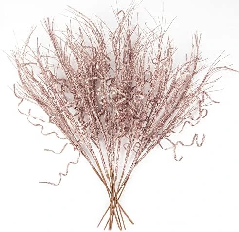 KI Store Glitter Curly Christmas Spray Set Of 12 Black Wispy Willow Christmas Picks For Halloween Christmas Tree Wreath Garland Bouquet Tree Topper Decoration 12 KI Store Glitter Curly Christmas Spray Set Of 12 Black Wispy Willow Christmas Picks For Halloween Christmas Tree Wreath Garland Bouquet Tree Topper Decoration - Image 10