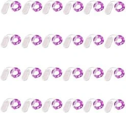 24 Pack Fairy Lights Battery Operated 6.6ft 20 Led Mini String Lights Silver Wire Starry Lights For DIY Wedding Party Festival Halloween Christmas (Cool White) -National Tree Company Sale Shop 51fWC7iIFqL. AC