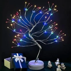 AVEVA Cherry Blossom Tree Lamp,LED Twinkling Tree,USB Plug-Battery Lighted Tree,Cute Decorations For Bedroom Home Christmas Party,Room Decor Tree Lamp -National Tree Company Sale Shop 51frr0XVTZL. AC