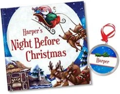 My Night Before Christmas - Personalized Children's Story - I See Me! (Hardcover + Ornament) -National Tree Company Sale Shop 51g3me6M L. AC