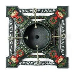 Ventray Christmas Tree Stand With Water Reservoir,13.66x13.66x5.51 Inches,Classic Heavy Duty Universal Xmas Tree Artificial Trunks Stand Pine Tree Base Holder For Real Trees, Stars -National Tree Company Sale Shop 51gaSFP5JyL