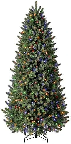Evergreen Classics 6.5 Ft Pre-Lit Vermont Spruce Quick Set Artificial Christmas Tree, Remote-Controlled Color-Changing LED Lights 7 Evergreen Classics 6.5 Ft Pre-Lit Vermont Spruce Quick Set Artificial Christmas Tree, Remote-Controlled Color-Changing LED Lights - Image 5