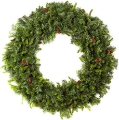 Vickerman Cheyenne Pine Wreath-Unlit, 42-Inch, Green -National Tree Company Sale Shop 51iYduGsqSS. AC