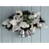 WeRChristmas Black & Silver Twin Bell Wall Christmas Decoration-Size 30cm -National Tree Company Sale Shop 51jvlvkyHAL