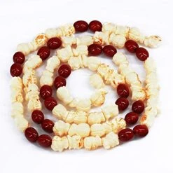9.2 Feet Artificial Popcorn And Cranberry Garland Strand Old Fashion Christmas Tree Garland String For Christmas Holiday Season Vintage Decoration -National Tree Company Sale Shop 51kJuvLM5OL