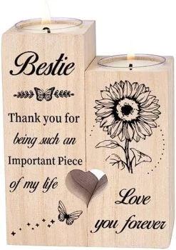 Double Sided Printing, Granddaughter Gifts Candle Holders, Granddaughter Gifts From Grandma, Birthday Christmas Graduation Gifts For Granddaughter -National Tree Company Sale Shop 51kWSFka 4L. AC