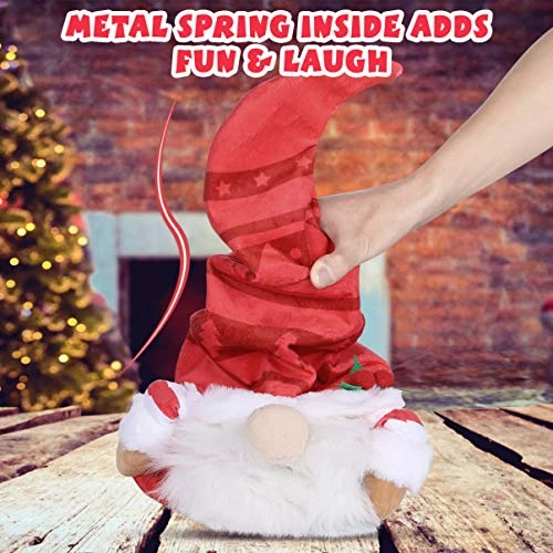 TOYANDONA Santa Gnome Christmas Tree Topper Large Swedish Tomte Gnome Christmas Tree Ornament Xmas Plush Gnome Winter Decoration Xmas Party Decoration Supplies 7 TOYANDONA Santa Gnome Christmas Tree Topper Large Swedish Tomte Gnome Christmas Tree Ornament Xmas Plush Gnome Winter Decoration Xmas Party Decoration Supplies - Image 5