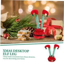 Abaodam 5pcs Christmas Elf Legs Statue Decor Astetic Room Decor Dining Table Centerpieces Festival Desktop Decorations Cotton Christmas Ornaments Elf Leg Adornment Red Chic 8 Abaodam 5pcs Christmas Elf Legs Statue Decor Astetic Room Decor Dining Table Centerpieces Festival Desktop Decorations Cotton Christmas Ornaments Elf Leg Adornment Red Chic -National Tree Company Sale Shop 51n2uYyXswL