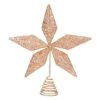 STOBOK Christmas Tree Topper Star,Rose Gold Glitter Iron Lights Xmas Tree-top Lamp Ornament Party Home Shopping Mall Tree Decor,11.6 X 10.2 Inch -National Tree Company Sale Shop 51p1vp7BlZL