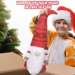 TOYANDONA Santa Gnome Christmas Tree Topper Large Swedish Tomte Gnome Christmas Tree Ornament Xmas Plush Gnome Winter Decoration Xmas Party Decoration Supplies 15 TOYANDONA Santa Gnome Christmas Tree Topper Large Swedish Tomte Gnome Christmas Tree Ornament Xmas Plush Gnome Winter Decoration Xmas Party Decoration Supplies -National Tree Company Sale Shop 51p26zUXKjL