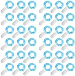 SmilingTown Starry Fairy String Lights 36 Pack 20 LED/Strand 7.2ft Firefly Copper Wire Lights Battery Powered Lights For Wedding Party Table Centerpiece Halloween Christmas Decorations (Warm White) -National Tree Company Sale Shop 51p4lD94EL. AC