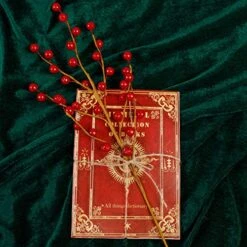 DR.DUDU 12 Pack Christmas Artificial Berry Twigs For Christmas Tree Decoration, 16.5" Christmas Red Berry Stems For Crafts Wreath Garland Christmas Ornaments Decor 10 DR.DUDU 12 Pack Christmas Artificial Berry Twigs For Christmas Tree Decoration, 16.5" Christmas Red Berry Stems For Crafts Wreath Garland Christmas Ornaments Decor -National Tree Company Sale Shop 51pcCLmEiQL