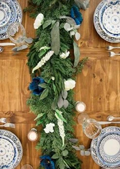 The Original Afloral Real Touch Norfolk Pine Garland - 60" -National Tree Company Sale Shop 51qkCRmZ3UL