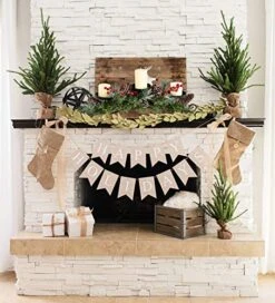 DearHouse Christmas Candle Holder Centerpiece, Pine Cones And Red Berry Table Centerpiece With 3 Candle Holders Table Accent Centerpiece For Festival Home Decoration 20" X 10" X 6"(L X W X H) -National Tree Company Sale Shop 51qpBdKDOtL