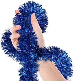 Christmas Tree Bright Green Tinsel Garland Metallic Streamers Celebrate A Holiday Mardi Gras Party Decorations Indoor And Outdoor Disco Party Supplies -National Tree Company Sale Shop 51r22Wq33L. AC