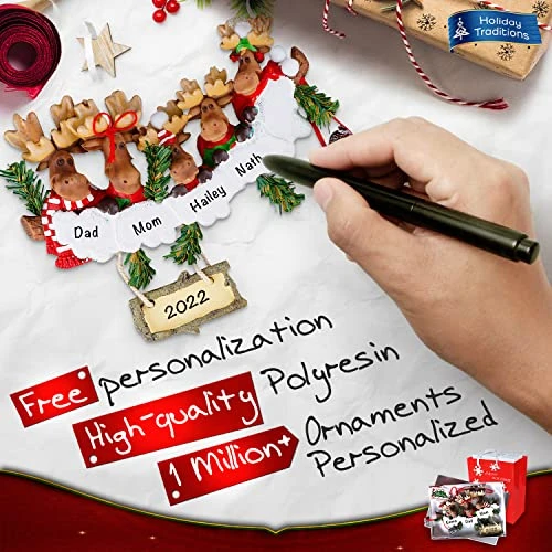 Personalized Dog Lover Gifts Ornament 2023 - Family Decor For Christmas Tree, Room, First Christmas, For Fur Parents, Dads And Moms 4 Personalized Dog Lover Gifts Ornament 2023 - Family Decor For Christmas Tree, Room, First Christmas, For Fur Parents, Dads And Moms - Image 2