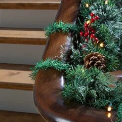 Haute Decor GarlandTies™, 20 Pack 18 Inches (Noble Fir) - Strong Greenery Twist Ties For Hanging Garland, Lights, Decorations -National Tree Company Sale Shop 51sKk9LxxJL