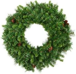 Vickerman Cheyenne Pine Wreath-Unlit, 42-Inch, Green -National Tree Company Sale Shop 51sLGkTPyzL. AC 2