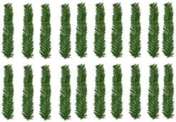Haute Decor GarlandTies™, 20 Pack 18 Inches (Noble Fir) - Strong Greenery Twist Ties For Hanging Garland, Lights, Decorations -National Tree Company Sale Shop 51tA1t61VpL. AC